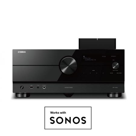 Yamaha Aventage RX-A8A med Sonos Port i gruppen Hemmaljud / Förstärkare / Hemmabioförstärkare hos BRL (SETRXA8APKT1)