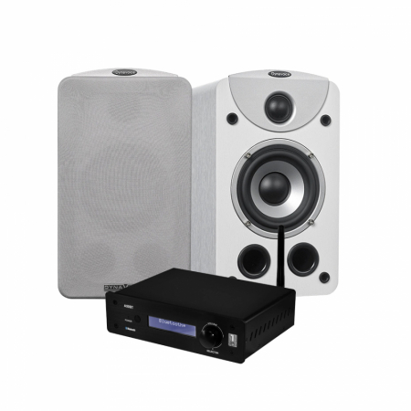 System One A50BT & Dynavoice Magic S-4, stereopaket i gruppen Pakkeløsninger / Pakker for hjemmet / Stereopakker hos BRL Electronics (SETS4EXPKT9)