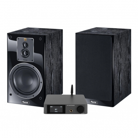 Dynavoice CA802BT & Magnat Signature 503 svart, stereopaket i gruppen Paketlösningar / Paket för hemmet / Stereopaket hos BRL Electronics (SETS503PKT2)