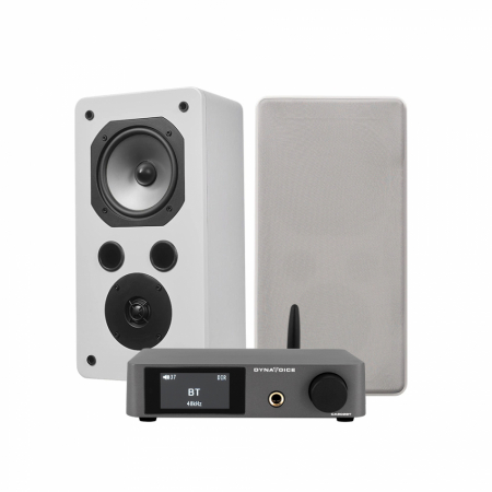 Dynavoice CA802BT & Challenger S-5S, stereopaket i gruppen Paketlösningar / Paket för hemmet / Stereopaket hos BRL Electronics (SETS5EXPKT1)