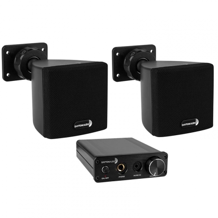 Dayton Audio SAT3B & Dayton Audio DTA-3116HP i gruppen Paketlösningar / Paket för hemmet / Microstereo hos BRL (SETSAT3BDTA3116HPPKT)