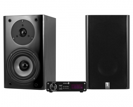 System One SB-15B & Dayton Audio DTA-PRO, stereopaket i gruppen Pakkeløsninger / Pakker for hjemmet / Stereopakker hos BRL Electronics (SETSB15BPKT1)