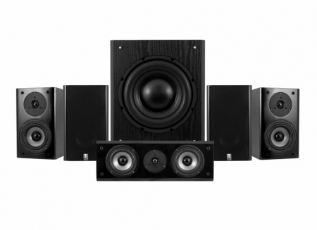 System One SB-15 högtalarpaket 5.1, svart i gruppen Paketlösningar / Paket för hemmet / Högtalarpaket hem hos BRL (SETSB15BPKT4)