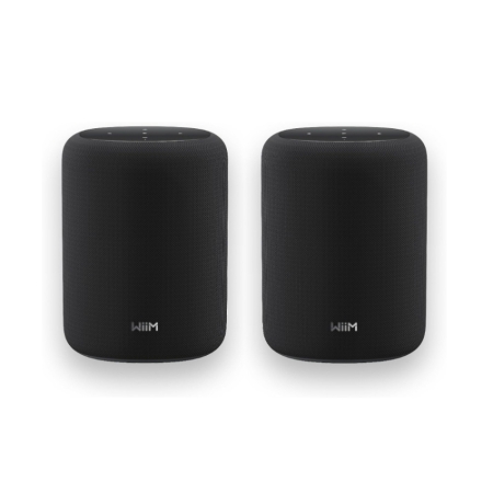 2-pack WiiM Sound Lite smart högtalare, svart i gruppen Nyheter hos BRL (SETSOUNDLITEPKT1)