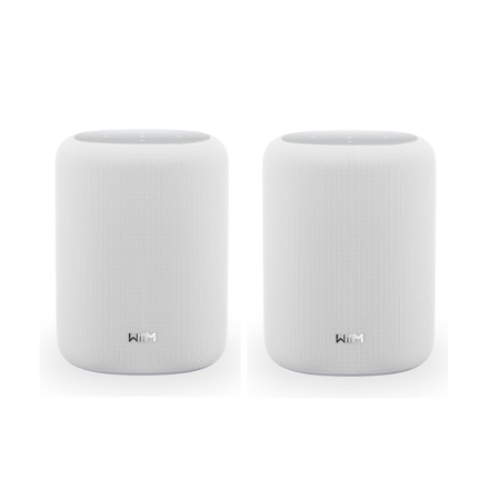 2-pack WiiM Sound Lite smart högtalare, vit i gruppen Nyheter hos BRL (SETSOUNDLITEPKT2)