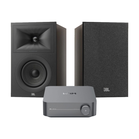 JBL Stage 250B 2.0 stereopaket med WiiM Amp Pro, svart i gruppen Paketlösningar / Paket för hemmet / Stereopaket hos BRL (SETSTAGE250BPKT5)