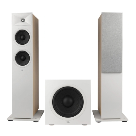 JBL Stage 260F med 220P, 2.1 högtalarpaket vitt i gruppen Paketlösningar / Paket för hemmet / Högtalarpaket hem hos BRL (SETSTAGE260FPKT2)