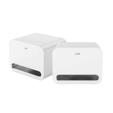 2-pack WiiM Sub Pro kompakt trådlös subwoofer, vit i gruppen Nyheter hos BRL (SETSUBPROPKT2)