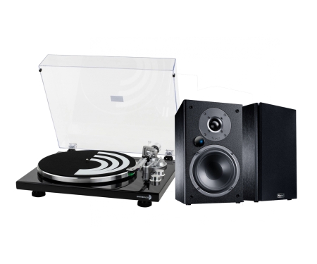 Dayton Audio TT-1BTB med Magnat Monitor Reference 2A, vinylpaket i gruppen Paketlösningar / Paket för hemmet / Stereopaket hos BRL (SETTT1BTPKT1)