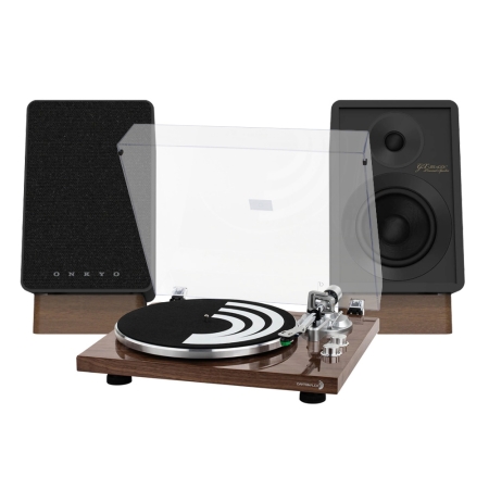 Dayton Audio TT-1BTW med Onkyo GX-30ARC, vinylpaket i gruppen Paketlösningar / Paket för hemmet / Stereopaket hos BRL (SETTT1BTPKT4)