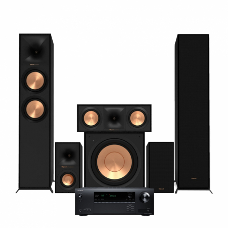 Onkyo TX-NR5100 & Klipsch Reference R-600F 5.1 hemmabiopaket, svart i gruppen Paketlösningar / Paket för hemmet / Hemmabio & Hemmabiopaket hos BRL Electronics (SETTXNR5100PKT1)