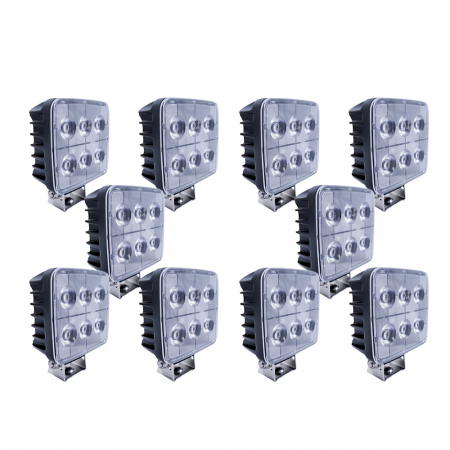 10-pack NIZLED W36RF Arbetsbelysning 36W (4200 lumen), arbetsljuspaket i gruppen Billjud / LED-Belysning / LED-lampor / Arbetsbelysning hos BRL Electronics (SETW36RFX10)
