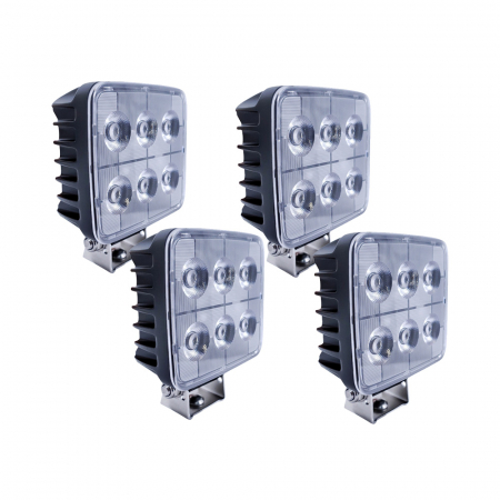 4-pack NIZLED W36RF Arbetsbelysning 36W (4200 lumen), arbetsljuspaket i gruppen Billjud / LED-Belysning / LED-lampor / Arbetsbelysning hos BRL Electronics (SETW36RFX4)