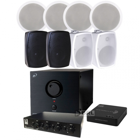 Dayton Audio APA150 Hi-Flypaket Medium i gruppen Paketlösningar / Paket för hemmet / Multiroompaket hos BRL (SETWFA02PKT16)