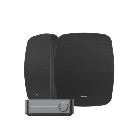 Klipsch RSM-525 i svart med Wiim Amp, utomhuspaket i gruppen Paketlösningar / Paket för hemmet / Stereopaket hos BRL (SETWIIMAMPPKT6)