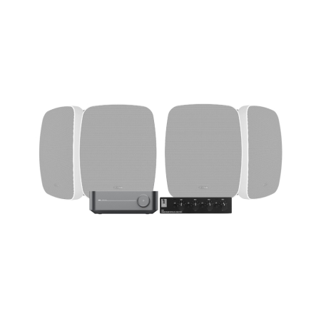 Klipsch RSM-525 i vitt med WiiM Amp och SC4B, utomhuspaket i gruppen Paketlösningar / Paket för hemmet / Multiroompaket hos BRL (SETWIIMAMPPKT9)