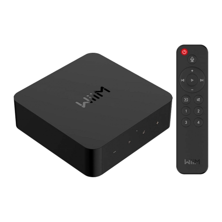 WiiM Pro med WiiM Voice Remote fjärrkontroll i gruppen Nyheter hos BRL (SETWIIMPROPKT2)