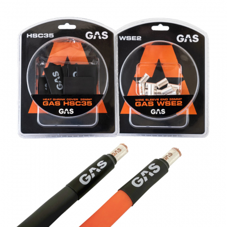 GAS 10-pack krympslang med änd/kabelhylsor, 35mm²-kabel i gruppen Billjud / Tillbehör / Monteringstillbehör hos BRL Electronics (SETWSHSCPKT3)