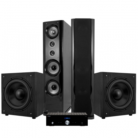 Advance Acoustic X-i75 & System One SF-168B & W120 högtalarpaket, 2.2 i gruppen Paketlösningar / Paket för hemmet / Stereopaket hos BRL (SETXI75PKT5)