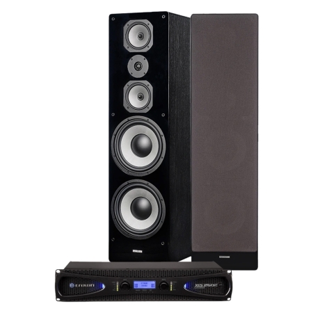 Dynavoice Challenger M-105 med Crown XLS-2502, stereopaket i gruppen Paketlösningar / Paket för hemmet / Stereopaket hos BRL (SETXLS2502PKT1)