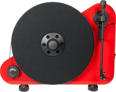 Pro-Ject VT-E Röd vägghängd Skivspelare