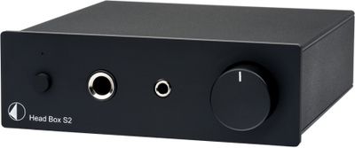 Pro-Ject Head Box S2, svart hörlursförstärkare