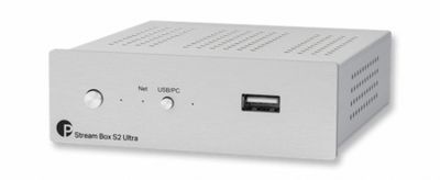 Pro-Ject Stream Box S2 Ultra nätverks-ljudbrygga, silver