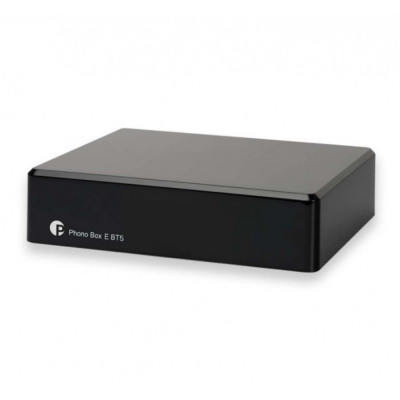 Pro-Ject Phono Box E BT5, RIAA-steg med Bluetooth, svart