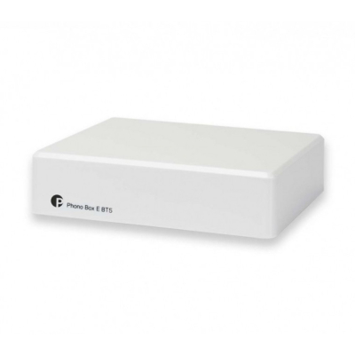 Pro-Ject Phono Box E BT5, RIAA-steg med Bluetooth, vit