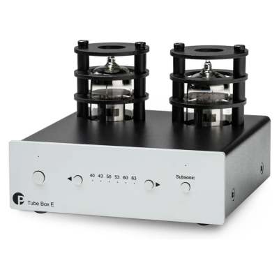 Pro-Ject Tube Box E RIAA-steg, silver