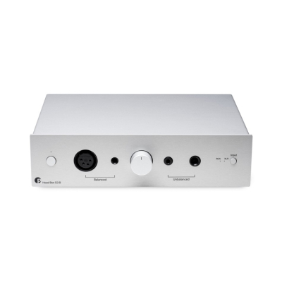 Pro-Ject Head Box S3 B, balanserad hörlursförstärkare, silver