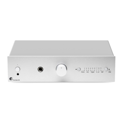 Pro-Ject Pre Box S3, kompakt försteg, silver