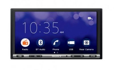 Sony XAV-3500, bilstereo med bluetooth, pekskärm och 3 par lågnivå med 5V