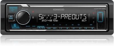 Kenwood KMM-BT358, bilstereo med Bluetooth och 3 par lågnivåutgångar, returexemplar