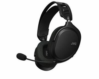 JVC GG-01W, svarta gaminghörlurar
