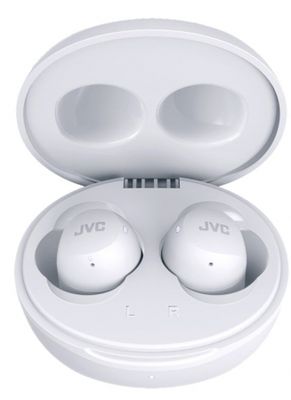 JVC HA-A6T Gumy Mini trådlösa in-ear hörlurar, vit