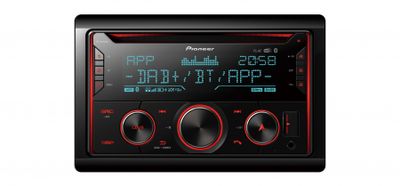 Pioneer FH-S820DAB, bilstereo med Bluetooth, CD-spelare och DAB+