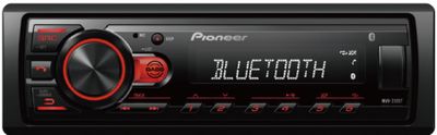 Pioneer MVH-230BT, bilstereo med Bluetooth och USB, returexemplar