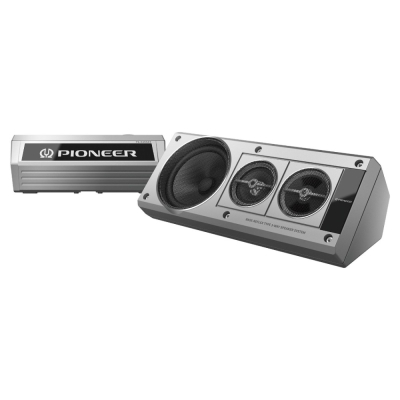 Pioneer TS-X40SXT 3-vägs lådhögtalare med retrodesign, par