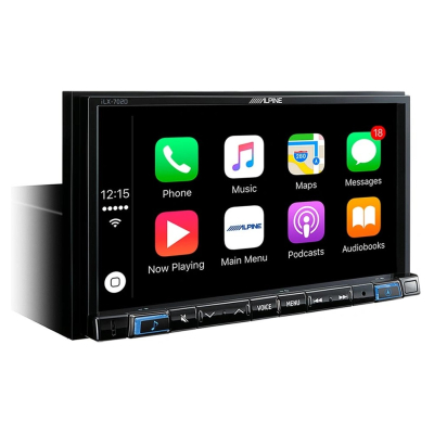 ALPINE ILX-702D, bilstereo med DAB+, Apple CarPlay och Android Auto