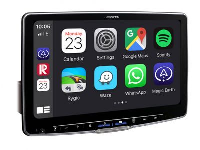 Alpine ILX-F115DU (Halo 11), modellanpassad bilstereo med CarPlay och DAB+