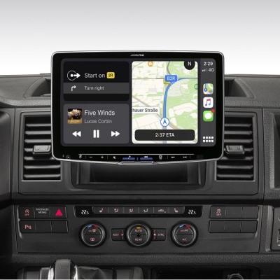 Alpine ILX-F115T6 (Halo 11), modellanpassad bilstereo med CarPlay och DAB+