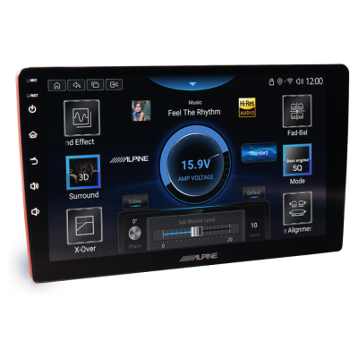Alpine INE-AX809, 9-tums bilstereo med trådlös CarPlay/Android Auto