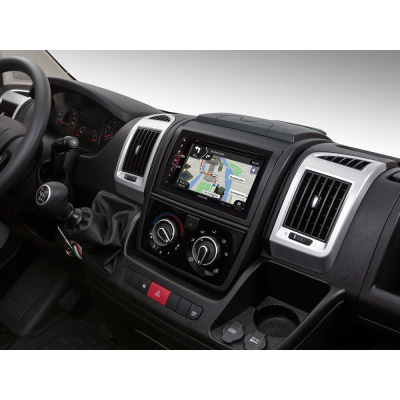 Alpine INE-W611DU, bilstereo med CarPlay, Android Auto och DAB+ till Ducato 2006-2021
