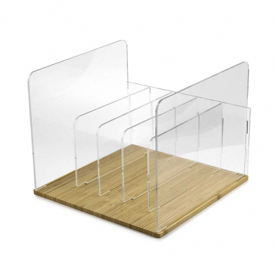 NorStone Vinyl LP Rack, bambu