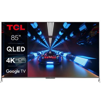 TCL 85 tum QLED med Google TV och 4K HDR - 85C735