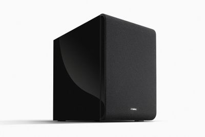 Yamaha MusicCast Sub100, trådlös svart subwoofer med nätverk