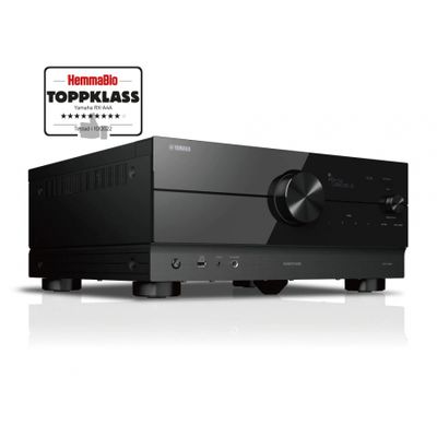Yamaha Aventage RX-A4A hemmabioförstärkare, svart
