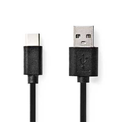 Nedis USB-A till USB-C-kabel, 15 W, 1 meter