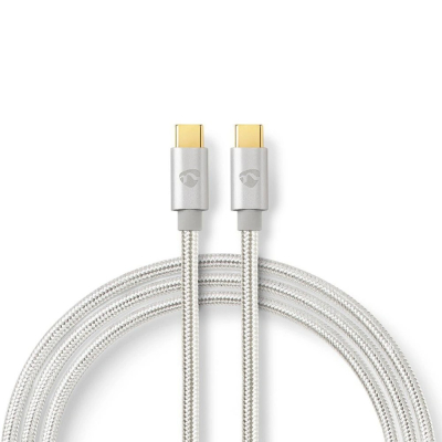 Nedis USB-C-kabel, 100 W, 480 Mbit/s